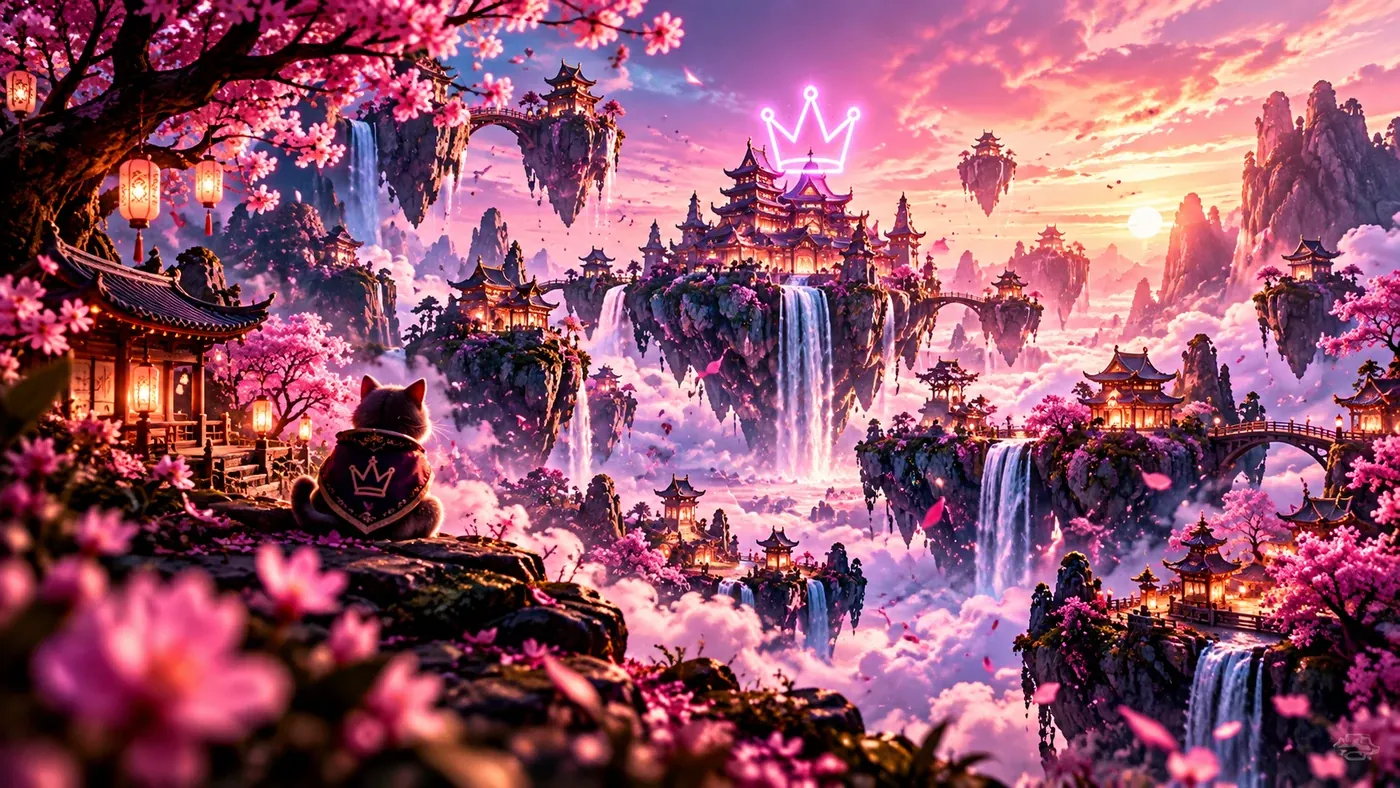 Cat World landscape
