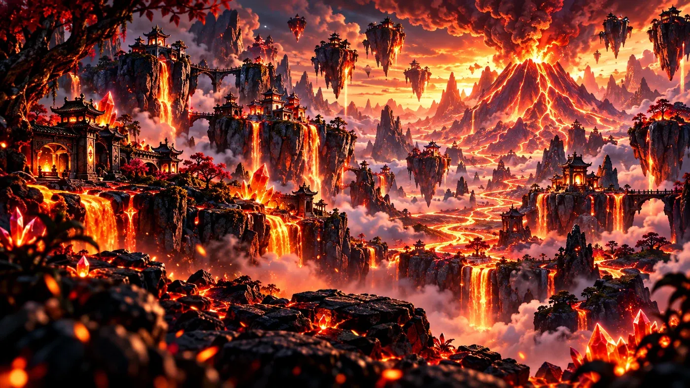 Dino World landscape